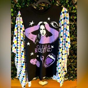 UPCYCLED one of a kind, OLIVIA RODRIGO Music T Shirt